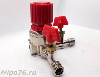 Редуктор для компрессора с кранами