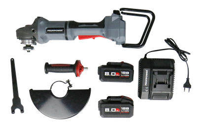 Аккумуляторная бесщеточная УШМ PROFIPOWER Серия 40B 40B-230