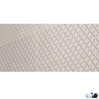 Плитка настенная Belani Бонтон Перла Декор 1 с золотом 30 х 60 см Береза керамика