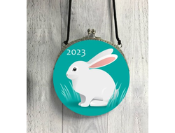 Сумка круглая год Кролика №1