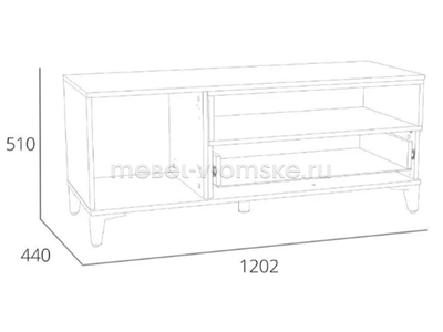Тумба ТВ Берген ЗС-013.42
