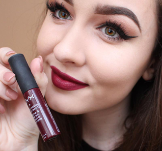 Стойкая жидкая матовая помада NYX Soft Matte Lip Cream 27 Madrid (Мадрид)