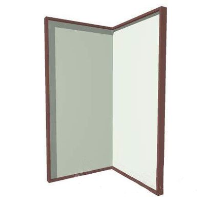 Комплект зеркальных панелей для сенсорного уголка