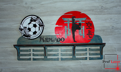 Медальница "Футбол Карате"