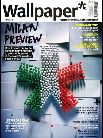 Wallpaper Magazine May 2011 Иностранные журналы об интерьере, Журналы о дизайне, Intpressshop