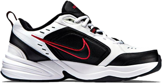 Nike air monarch 2024 rouge et noir