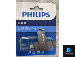 usb 3.2 флешка с type c перевертыш usb 32gb