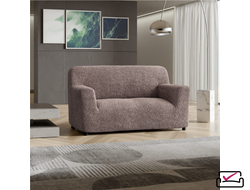 Чехол на 2хм диван Микрофибра  Марсала. Защита для мягкой мебели от животных. ИТАЛИЯ