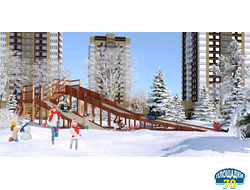 Зимняя горка Савушка Зима 9