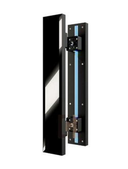 Арт. 125х35 Glass Facet Premium Black, L-700 мм