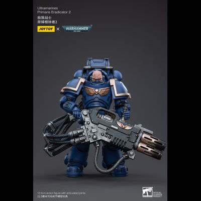 Примарис Эрадикатор Ультрамаринов (Warhammer 40k) - КОЛЛЕКЦИОННАЯ ФИГУРКА 1/18 Ultramarines Primaris Eradicator2 (JT3532) - JOYTOY