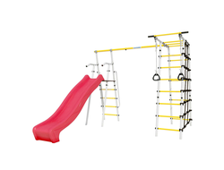 Дачный комплекс Богатырь MAX (без качелей) Romana 103.07.07 (белый/жёлтый) купить в Воронеже