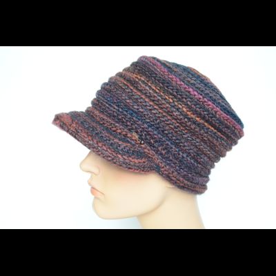 Разноцветная вязаная фуражка кепи Vizio Италия 8010 TV