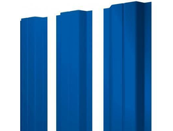 Штакетник П-образный 85 мм фигурный одностороний RAL 5002 ультрамарин 0,45 мм 1,5 мп [55061]