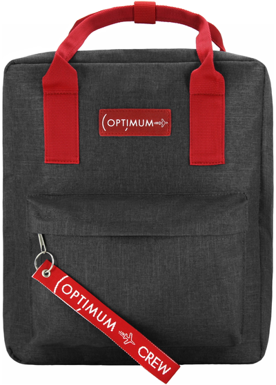 Рюкзак Сумка Чемодан ручная кладь 36x30x27 Optimum Pobeda RL, темно-серый