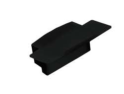 Заглушка ЧЕРНАЯ для врезного профиля FORM (15.0260) AQ