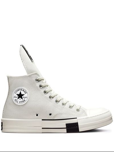 Кеды Converse x Rick Owens DRKSTAR Chuck Taylor 70 Hi белые высокие 172346c