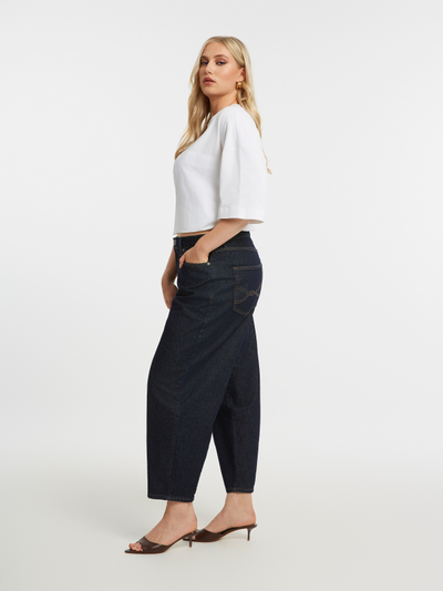 Женские синие джинсы до 58 размера