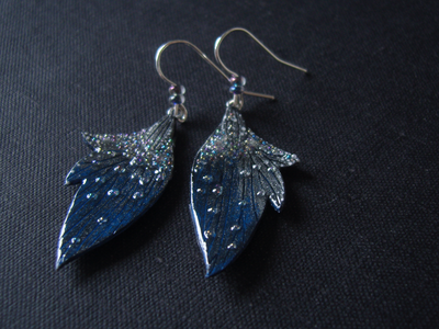 Серьги с крылышками феи Грёз