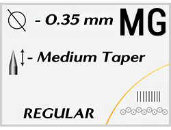 BIG WASP X - Magnum Medium Taper / 0.35