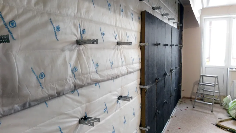 Проведение работ по шумоизоляции стены с соседями