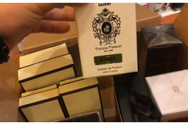 Фото заказа с парфюмерий в Серпухов. Отправка СДЭК.