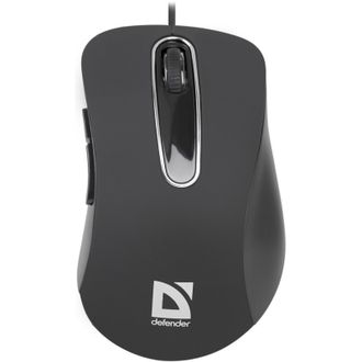 Мышь компьютерная Defender Datum MM-070, 5 кнопок, 1000 dpi, черная