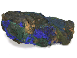 Азурит, Малахит, Азуромалахит, коллекционный образец, Россия (195*120*75 мм, 2137 г) №20638