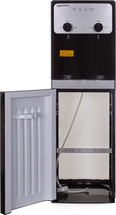 Aqua Work 42-LDS черный с нижней загрузкой, с нагревом и электронным охлаждением