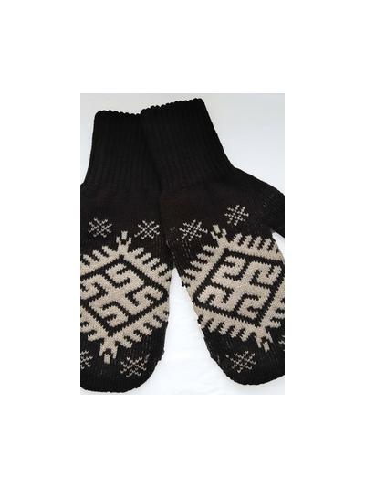 ВАРЕЖКИ ОБЕРЕЖНЫЕ, КОРИЧНЕВЫЕ