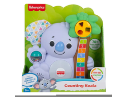 Игрушка Fisher Price Linkimals Считающая Коала для малышей развивающая GRG60