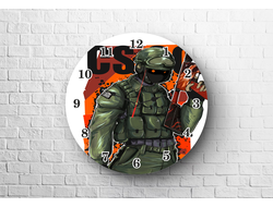 Часы "Counter-Strike, CS GO, Контр Страйк" №7