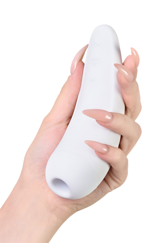 J2018-81 ВАКУУМ-ВОЛНОВОЙ БЕСКОНТАКТНЫЙ СТИМУЛЯТОР КЛИТОРА SATISFYER CURVY 2+