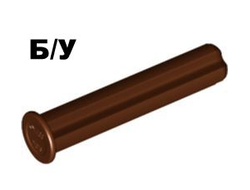! Б/У - Technic, Axle  3L with Stop, Reddish Brown (24316 / 6135494) - Б/У