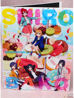 Оригинальный Арт Бук SHIROBAKO ARTWORKS (Белый ящик)