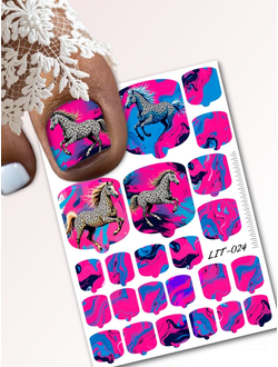 Мини пленки для педикюра LIT-024