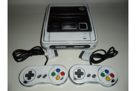 Vintage White (Винтажный Белый) Custom Painted SNES Super Nintendo Region Free RGB