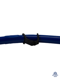 Трубка для дайвинга Scorpena B4 гибкая, синяя
