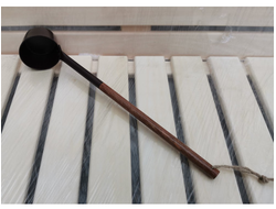 Черпак алюминиевый (коричневый) 0,2 л