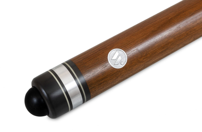 Кий / пирамида 2-pc "Классика" (термограб, коричневый, черный) 13 запилов