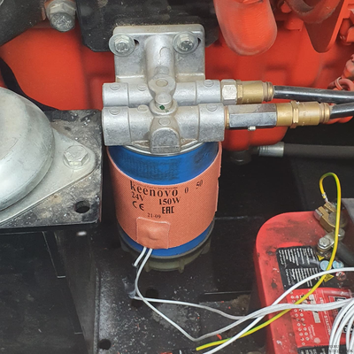 Гибкая нагревающая пластина 150 Вт 24 В (100х300) (терм.50/10) Keenovo