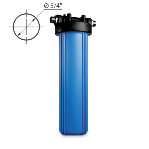 Барьер корпус магистрального фильтра Вig Вlue 20 G3/4\" (ВВ20 - 3/4\")