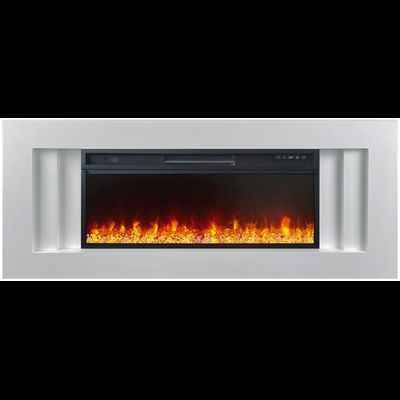 Линейный электрокамин Line WT с очагом Vision 42 LED