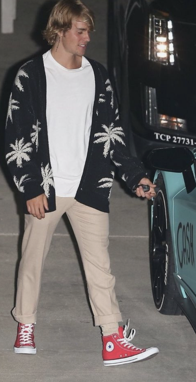 Кеды Converse All Star Red высокие красные