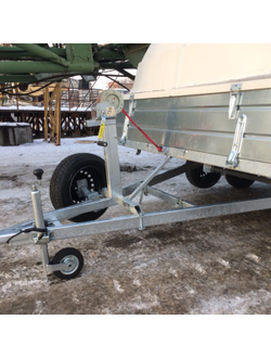 Прицеп ЛАВ-81013A с пластиковой крышкой