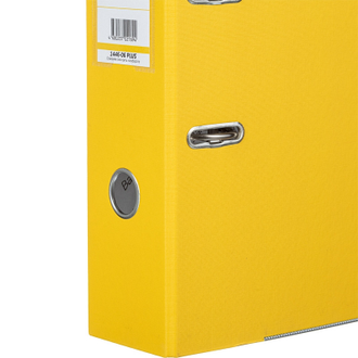 Папка-регистратор BANTEX ECONOMY PLUS, 1446, 80 мм, желтый