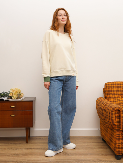 ЖЕНСКИЙ СВИТШОТ "СВЕТЛОЕ ВДОХНОВЕНИЕ"