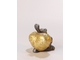 Сувенир " Год Кролика" с золотым сердцем