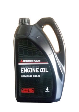 Масло моторное MITSUBISHI Engine Oil 5W30 4л