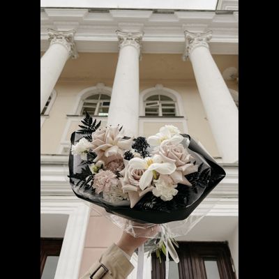 Букет "Чёрная жемчужина"